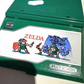 Nintendo Game & Watch Zelda ZL-65 Multi Screen North American Ver Tested