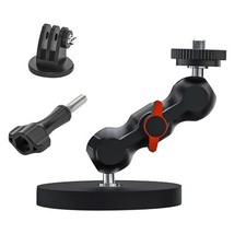 Black Magnetic Suction Cup Mount Accessories For DJI Osmo Action Camera