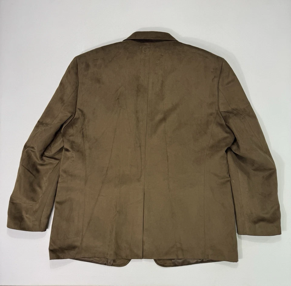 Ralph Lauren Traje Chaqueta Hombres 48R Gamuza Blazer Nuevo con Etiquetas Moderno Ciudad Carrera Lujo Foto 2 de 4