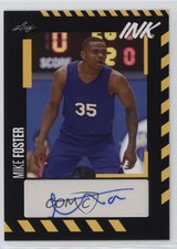 2023-24 Leaf Ink Gold Michael Foster Jr Mike Foster #BA-MF2 Auto 02l5
