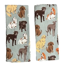 Kitchen Towels The Big One Dogs Puppies Set Of 2 NEW! DEC25
