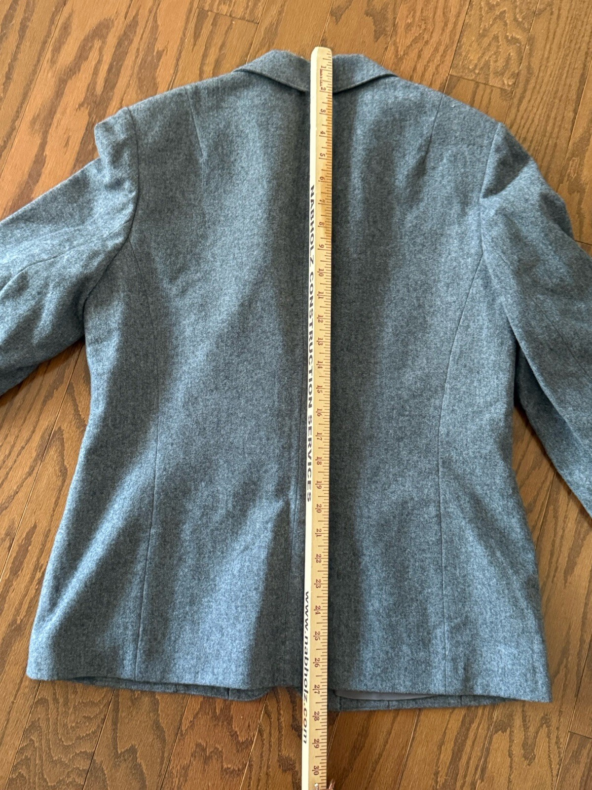 Pendleton Wool Blazer Jacket Grey 2 Button Womens… - image 9