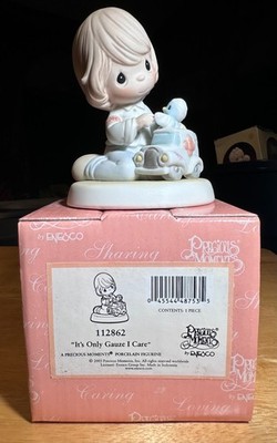 Precious Moments It's Only Gauze I Care 112862 MIB nurse bird ambulance