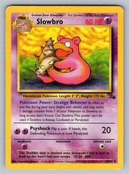 Slowbro 43/62 Fossil Uncommon
