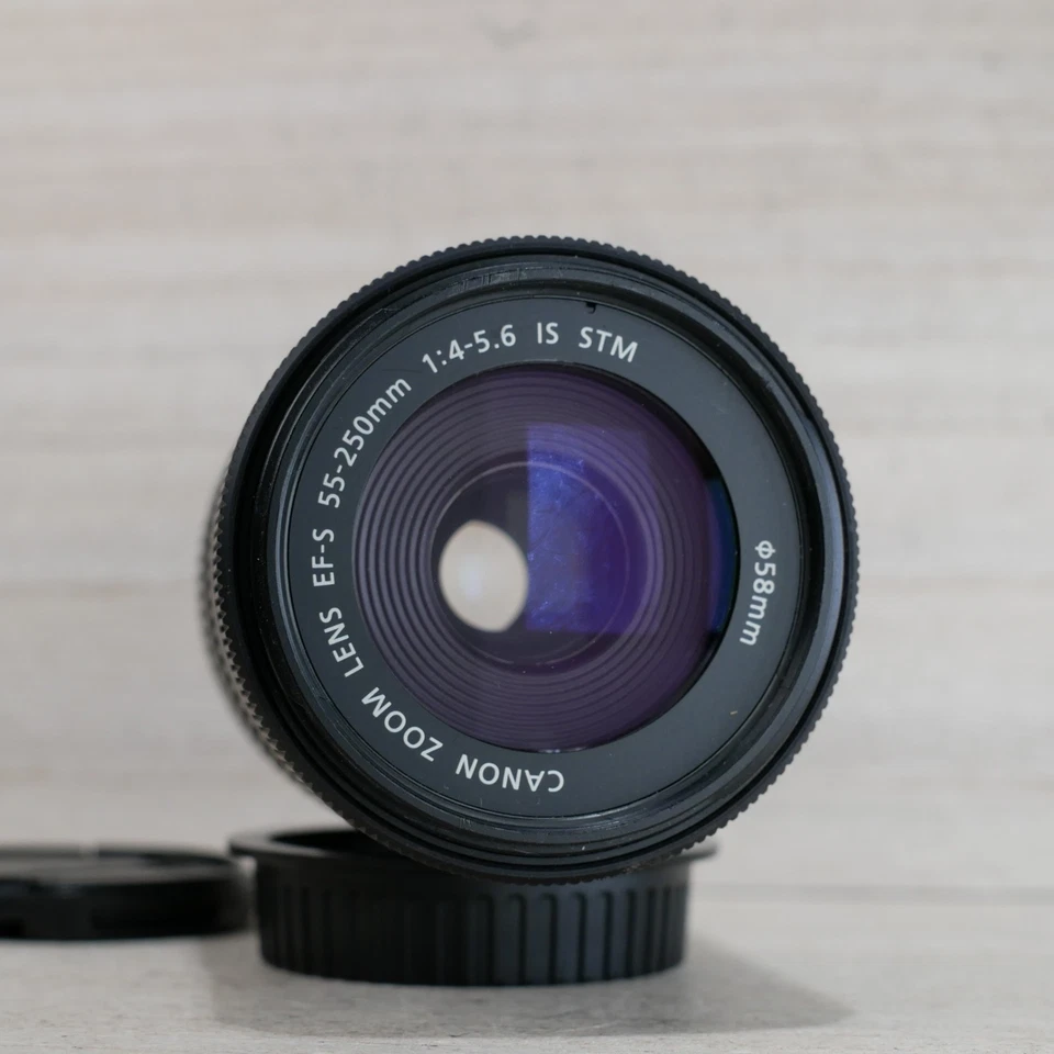 Canon 55-250mm f/4-5.6 EFS IS STM Lens for Canon DSLR Camera *GOOD/TESTED* - Image 3 of 4
