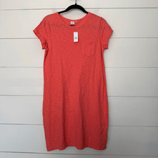 Gap Women’s Small Orange Short Sleeve Dress New