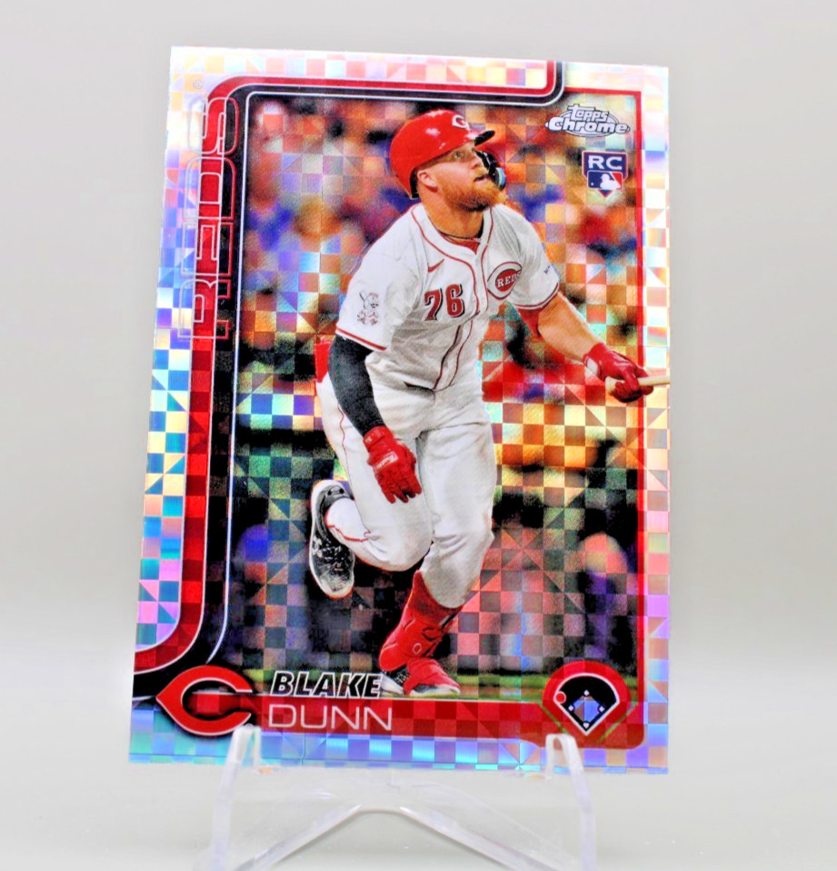 2025 Topps Chrome - Blake Dunn #161 X-Fractor (RC)