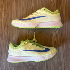 Nike Vapor Pro 3 Hard Court Tennis Low Tops Cream Green Blue M8.5/W10.5