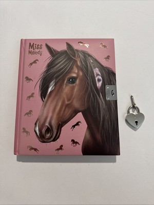Miss Melody Depesche Pferdezauber Tagebuch mit Schloss (P025)