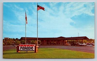 Vintage Parade's Woodridge Auto Service Center Tuscaloosa AL Postcard