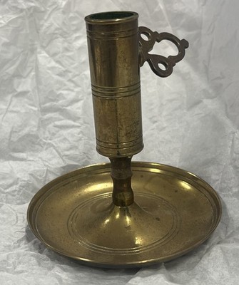 Malm Brass Turn Key, Push Up, Adjustable Candle Stick Holder Push Up 2 , VTG