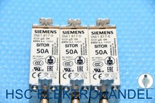 Siemens SITOR 3NE1817-0 Fuse Block 50Amper 690V a.c. Mint Condition! (Pack of 3)
