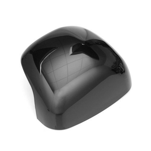 Black Hood Mirror Cover Pair For Freightliner Cascadia 2018+ Left & Right Side - Picture 4 of 10