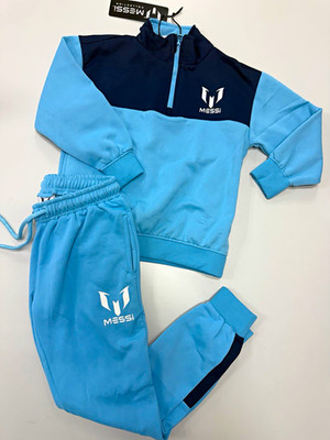Vingino Jungen Trainingsanzug 2-teilig Gr. 176 Blau/Dunkelblau UVP 89,99