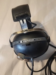 Pioneer SE-Q404 Quadraphonic 4 CH Over-Ear Headphones Vintage - Read Description