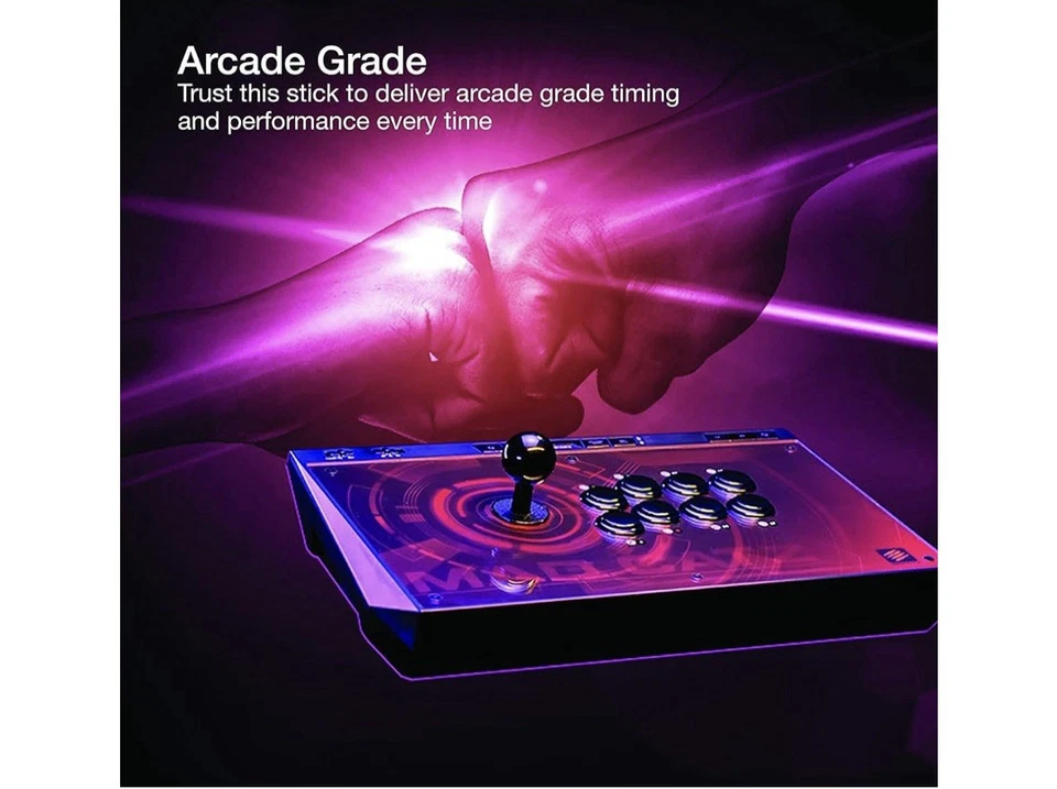 Mad Catz The Authentic EGO Arcade Fight Stick for PS4, Xbox One, Nintendo Switch - Image 4 of 4