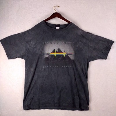 Vintage Pink Floyd Liquid Blue Silver Tag Dark Side Of The Moon 90s Shirt 2XL