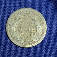 1876 Year Seated Liberty Dimes (1837-1891) for sale | eBay