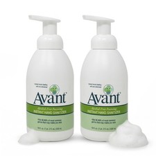 Avant Alcohol-Free Foaming Hand Sanitizer, 18 oz Bottle 18 Fl Oz pack of 2