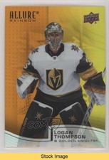 2021-22 Upper Deck Allure Rainbow Orange Yellow Logan Thompson #R-11 READ 2tb