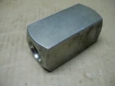 Stauff RV-12-65-S Hydraulic Check Valve, 3/4-16 UNF Threads