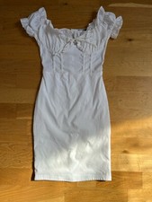Pretty Little Thing White Dress -size 6