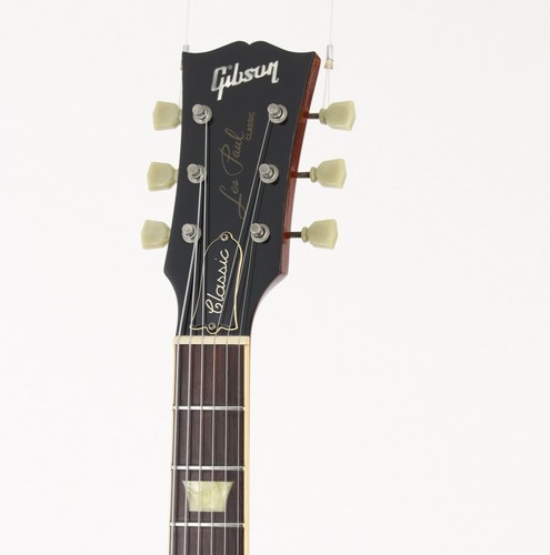 Gibson Les Paul Classic Plus Trans Red Used Electric Guitar - Picture 3 of 11