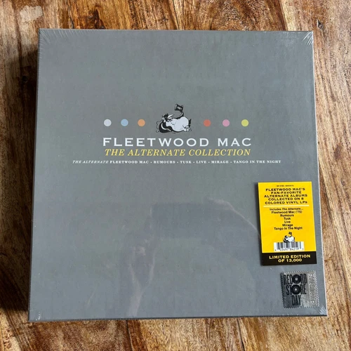 FLEETWOOD MAC - ALTERNATE COLLECTION  NEW 8 DIFFERENT COLOURED VINYL LP BOX SET