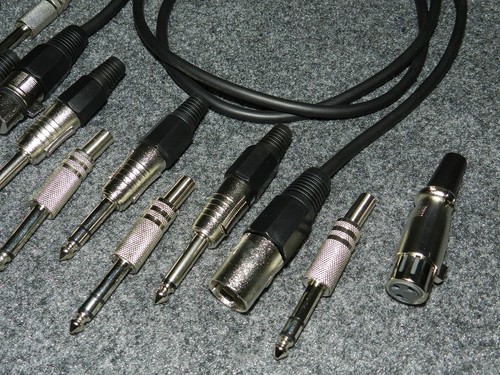 Extensión de clavo de cable macho/hembra estéreo, 1 metro - Imagen 2 de 2