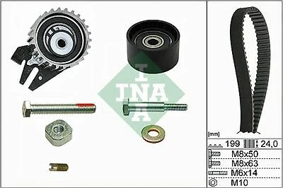 KIT DISTRIBUZIONE INA + POMPA ACQUA COMPATIBILE CON JEEP CHEROKEE 2.0 JTDM - Imagen 2 de 3