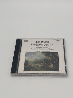Musik CD, Johann Sebastian Bach - French Suites BWV 812& 813