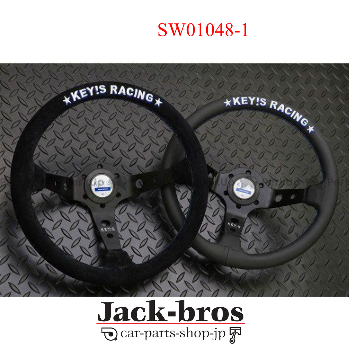 KEY'S RACING Genuine Original steering wheel deep type 330mm KEY'S RACING Genuine Original steering wheel deep type 330mm