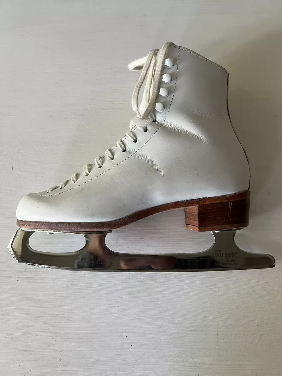 Riedell Ice Skates Women's Figure Skates Wilson Excel John Wilson Blades Sz  5-M