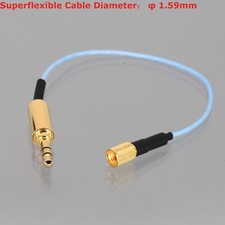 3.5mm Stereo TRS Plug to Microdot Male Cable Earset Microphone Wireless system