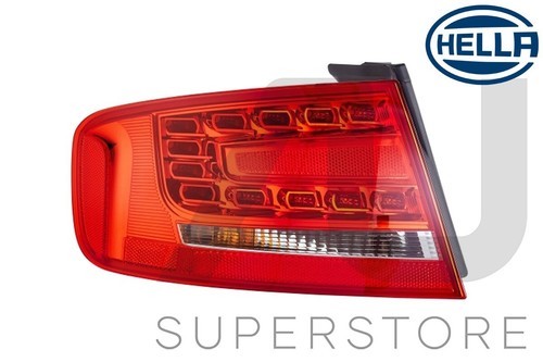 Hella Set Pair LH+RH Tail Light Rear Lamp For Audi A4 S4 2008~2012 Sedan & Wagon - Picture 3 of 6