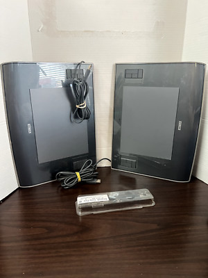2 Wacom Intuos 3 PTZ-630 Graphics Tablets and 1 Pen