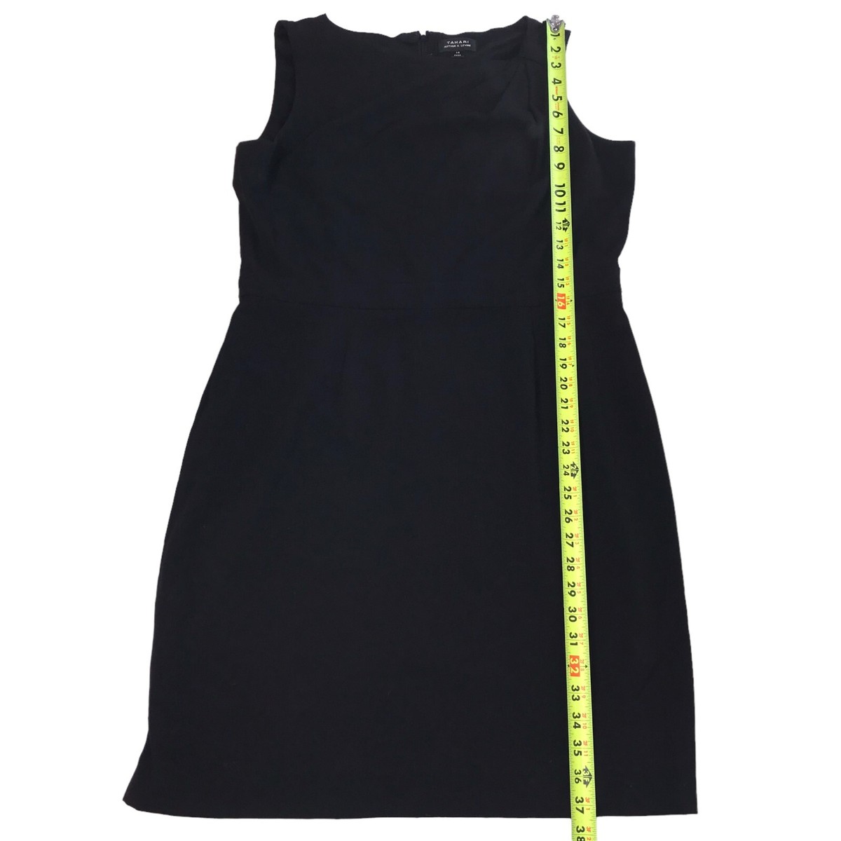 TAHARI Black Dress, Arthur S. Levine, Size Women's 14, Sleeveless Office Work | eBay TAHARI Black Dress, Arthur S. Levine, Size Women's 14, Sleeveless Office Work | eBay
