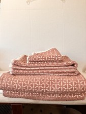 6pc Boho Bath Towels and Washcloths Set - Threshold Double Sided
