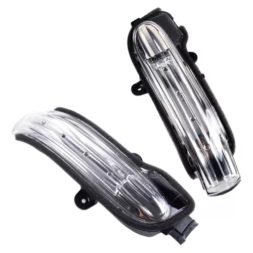 For Mercedes Benz C Class W203 LED Mirror Turn Signal Light Left & Right Kit New - Picture 5 of 13
