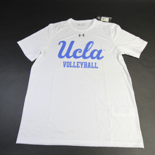 Ucla Bruins Under Armour HeatGear Short Sleeve Shirt Men's White New
