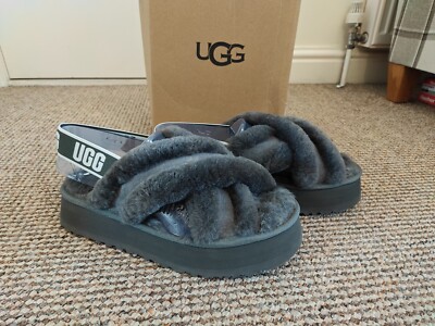 Tasman Ugg Slides Look Alike UGG Disco Cross Slide Comfy Sandals