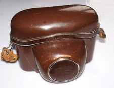 Original brown leather case from Zeiss Ikon Contaflex 23.0007