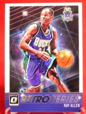Ray Allen Retro Series 2018-19 Donruss Basketball Card #9