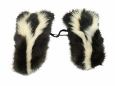 Real Skunk Mitts made in USA (697-10-G3016) K3