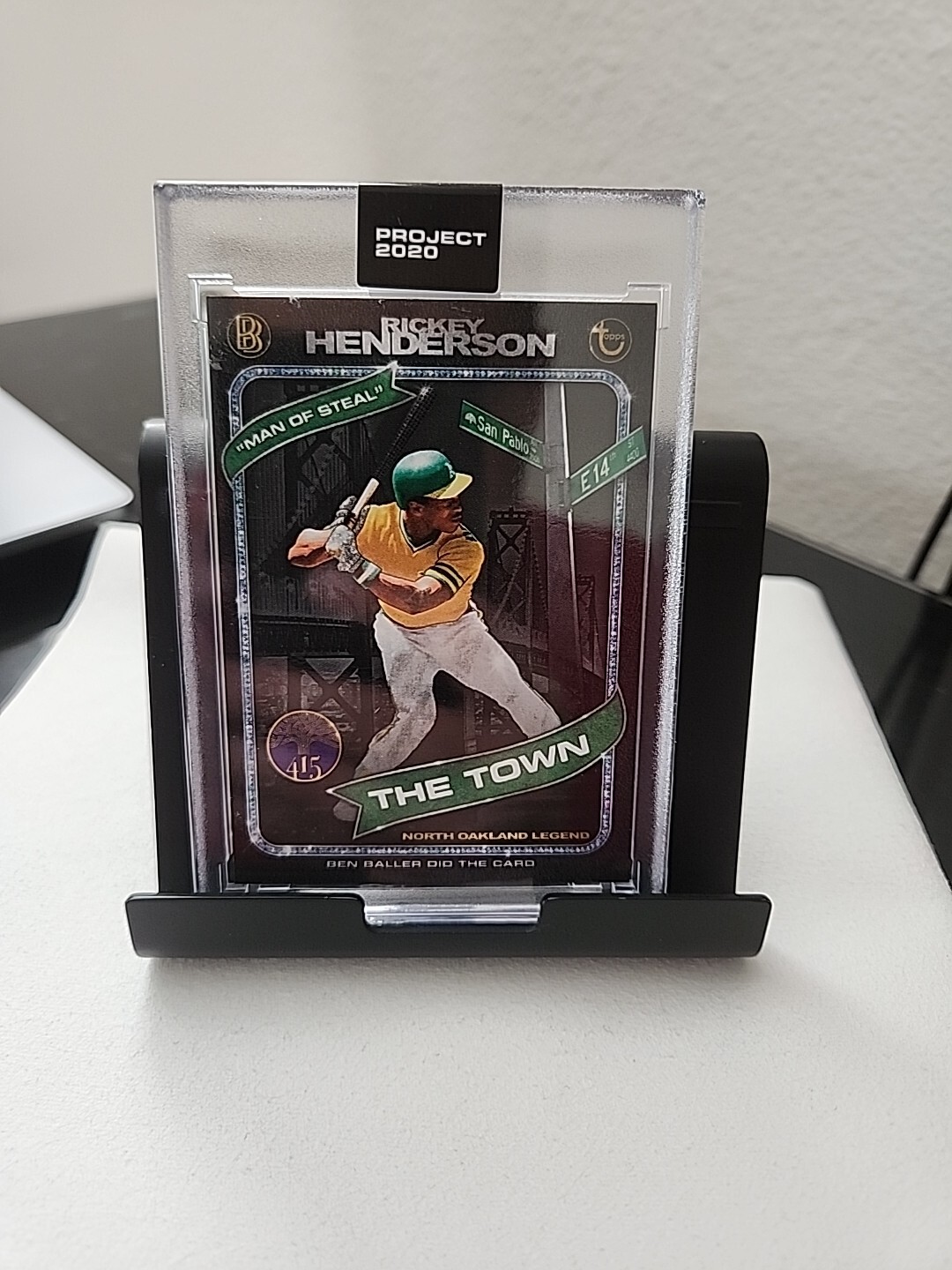 2020 Topps Project 2020 - 1980 Topps Ben Baller #71 Rickey Henderson Athletics