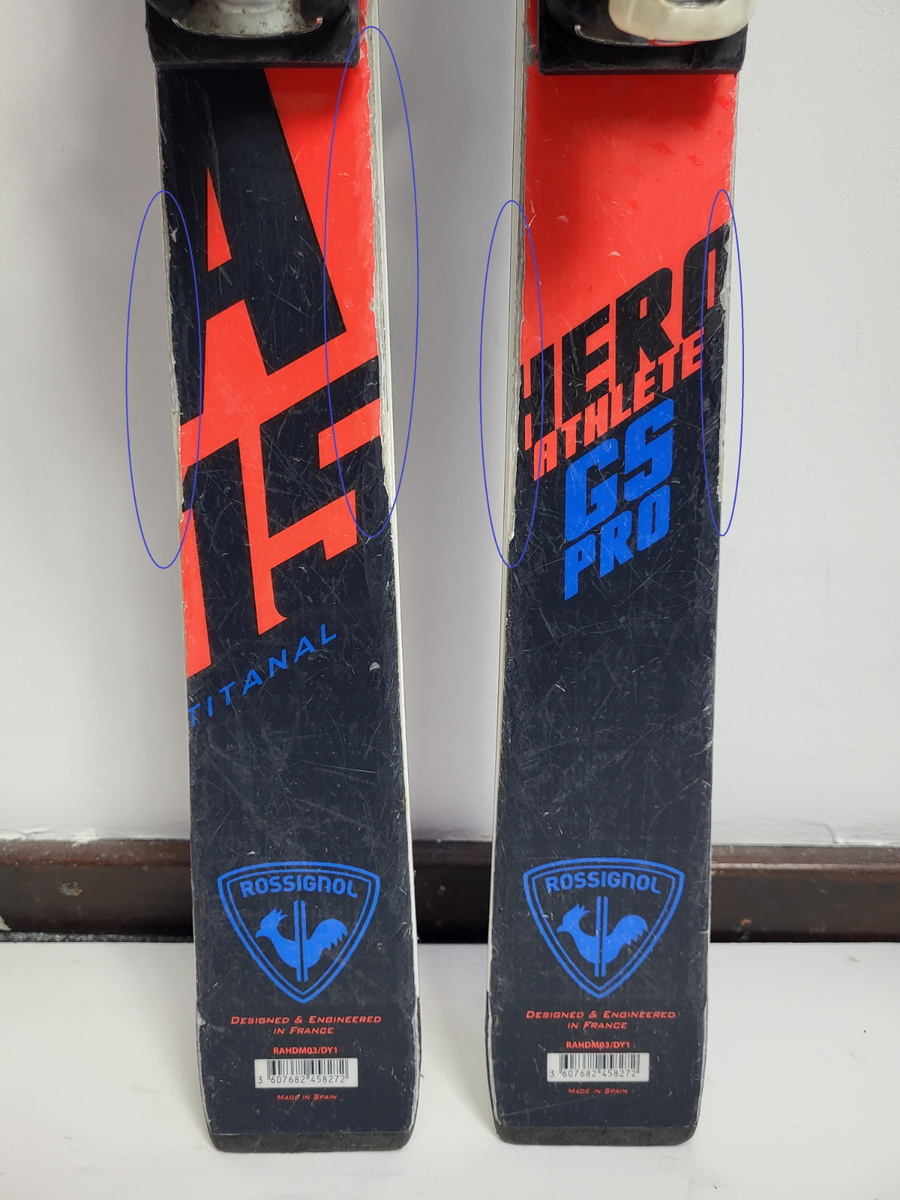 Rossignol Hero FIS GS Pro 144 cm Ski + Look 10 Bindings Rossignol Hero FIS GS Pro 144 cm Ski + Look 10 Bindings