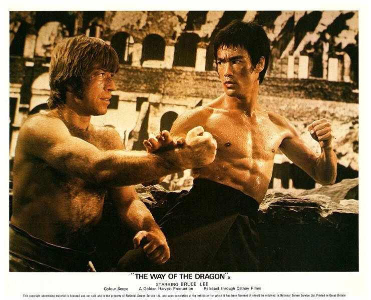 Bruce lee vs chuck norris