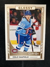 23-24 UD Series 1 Hockey O-Pee-Chee Glossy R-23 Cole Caufield