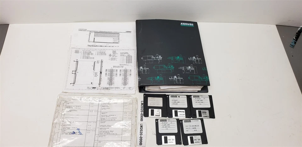 Arburg ALLROUNDER 270/370V/470V SELOGICA MANUAL DO OPERADOR COM DISQUETES - Imagem 3 de 4