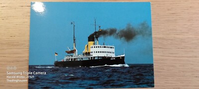 Postcard steam icebreaker Szczecin 7920 ungel_2